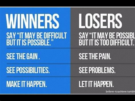 winners and losers mentality | Jokes quotes, How to stay motivated ...