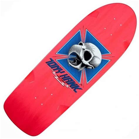 Powell Peralta LTD Bones Brigade Tony Hawk Pink/Blue Skateboard Deck - Skateboard Decks from ...