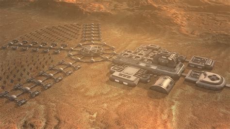 Mars colony concept by Dmitry Azarov for National Geographic's MARS TV ...