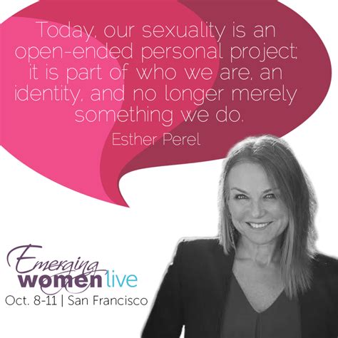 Speaker Highlight: Esther Perel on Love, Sex and Desire - Emerging Women