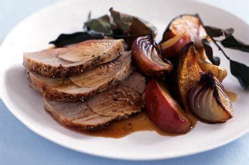 Roast pork & apples