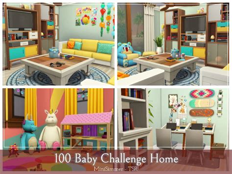 The Sims Resource - 100 Baby Challenge home.