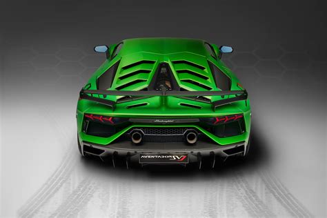 2018 Lamborghini Aventador SVJ Rear Wallpaper,HD Cars Wallpapers,4k ...