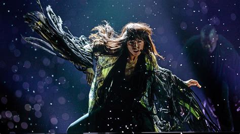 Eurovision Loreen Is Wearing Green Black Dress HD Eurovision Song Contest Wallpapers | HD ...