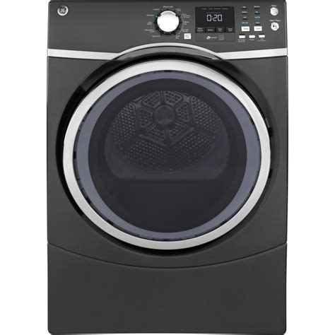 GE GFW450SPMDG 4.5 cu. ft. High-Efficiency Front Load Washing Machine with Steam and GFD45GSPMDG ...