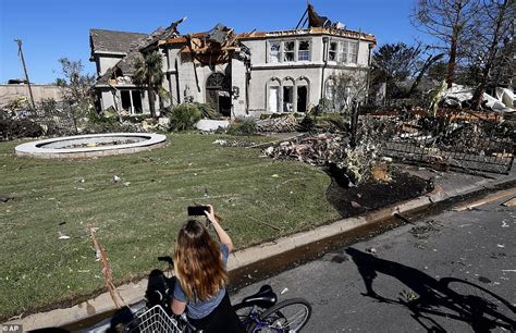 Aerial view of tornado damage in Dallas area. - AR15.COM