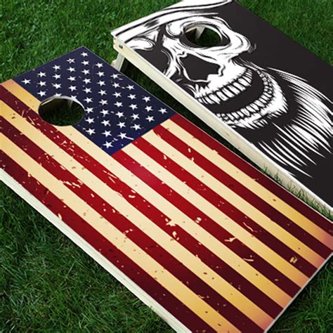 Custom Cornhole Decals | Certified Slip Resistant [Satisfaction Guaranteed]