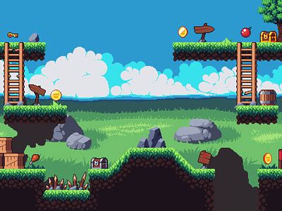 Free Tiny Hero Sprites by 2D Game Assets on Dribbble