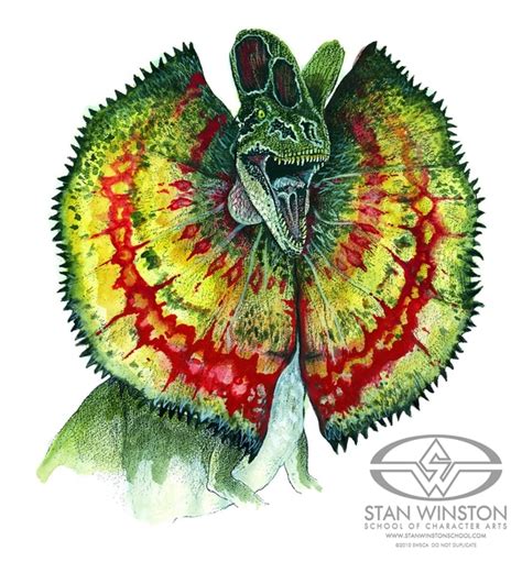 Jurassic Park Dilophosaurus aka The Spitter | Stan Winston School of ...