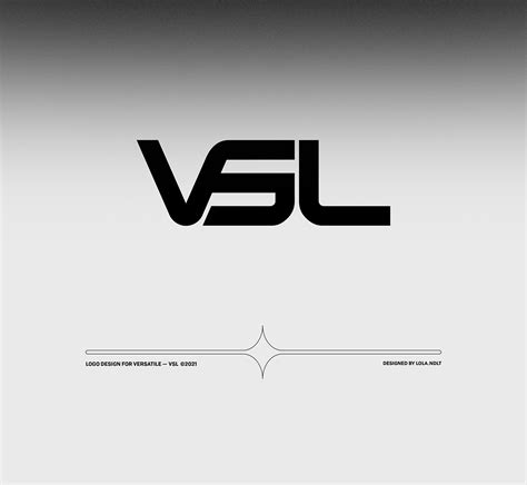 LOGO DESIGN FOR VERSATILE - VSL on Behance