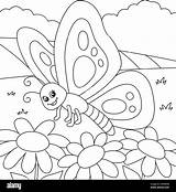 Butterflies Coloring Pages For Kids sketch template