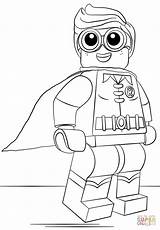 Lego Robin Coloring Page  Free Printable Coloring Pages sketch template