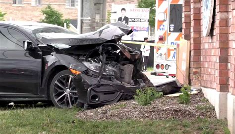 VIDEO: Woman dead after major Brampton crash, man taken into custody ...