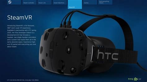 New Steam Page Suggests HTC Vive November Release