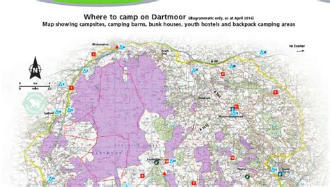 Dartmoor Wild Camping Map - Map Of Zip Codes