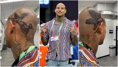 Darren Waller Debuted New, Cringe Head Tattoos At The Pro Bowl Games ...