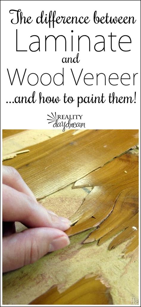 Difference Between Laminate & Wood Veneer + How to Paint Both ...