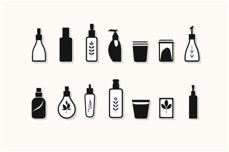 Premium AI Image | illustration of minimalist flat icons in black and white