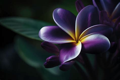 Purple Plumeria 2 Photograph by Athena Mckinzie - Fine Art America