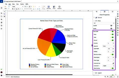 Labels for pie and doughnut charts – Support Center