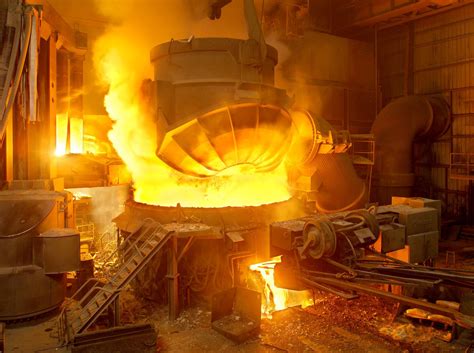 Electric Arc Furnace for Steel Melting | Industrial architecture, Steel ...