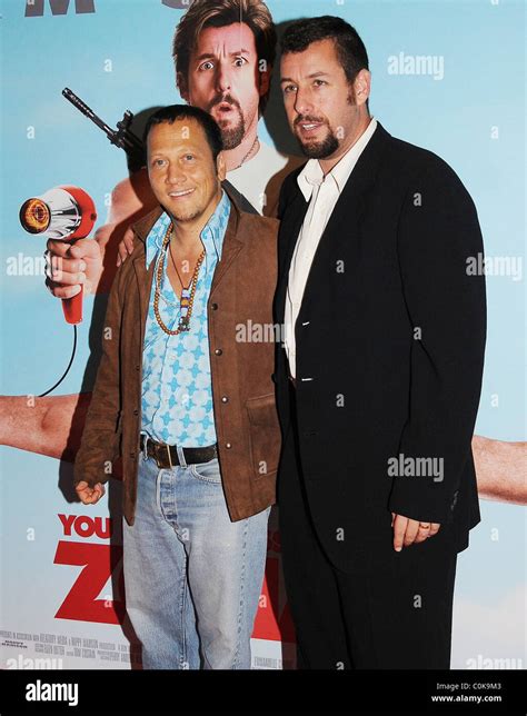 Adam Sandler & Rob Schneider at the Irish Premiere of 'You Don't Mess ...