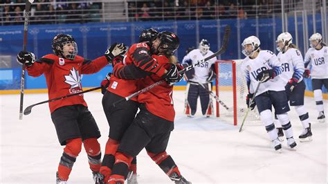 Canada defeats U.S. to remain perfect in Olympic women’s hockey