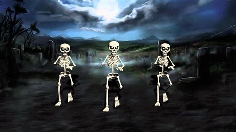 Skeleton Dance Halloween 2015 - YouTube