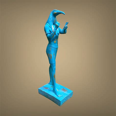 Thoth Statue With Distinctive Color and Unique Handmade - Etsy