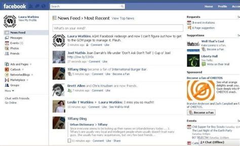 New Facebook Redesign 2010: PICTURES Of The New Layout | HuffPost Impact