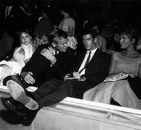 Anthony Perkins & Tab Hunter in the 1950’s. They used to go on double ...