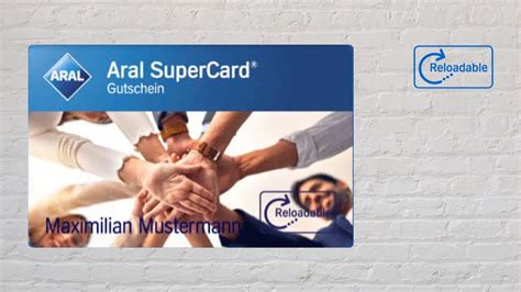 Tankgutschein mit eigenem Motiv | Aral SuperCard