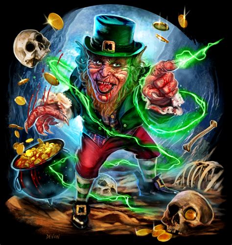 Limited Edition Leprechaun Design by Devon Whitehead - Cavity Colors