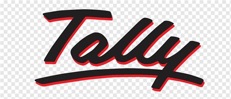 Red and black Tally logo, Tally Solutions Tally ERP 9 Enterprise resource planning Computer ...