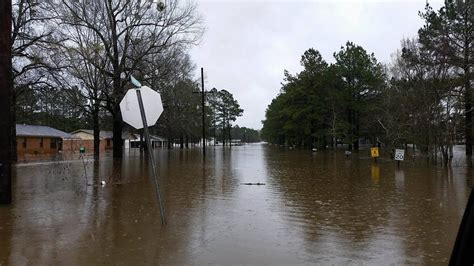 The Flooding In Winnfield, Louisiana