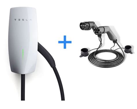 Tesla Charger - Gen 3 Wall Connector - 7.3m + 22kW EV cable Type 2 - EVSE Australia