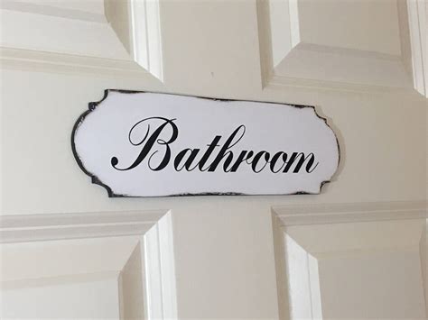 35+ Best Bathrooms Sign Ideas and Designs for 2024