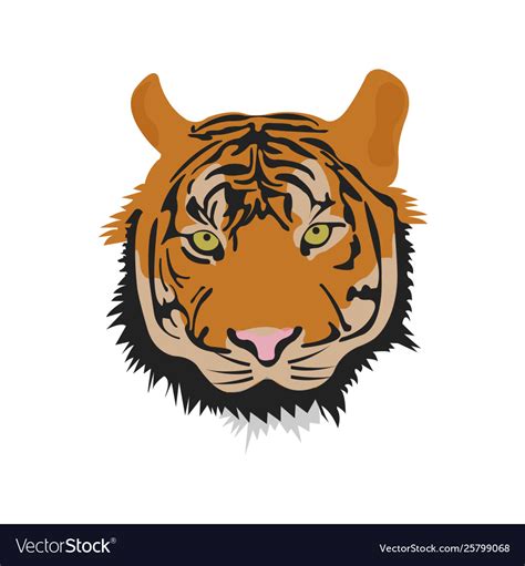 Royal bengal tiger artwork Royalty Free Vector Image