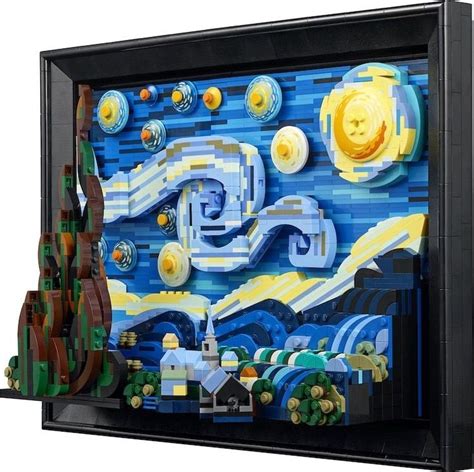 LEGO Starry Night Set Gogh The Starry Night, Post Impressionists ...