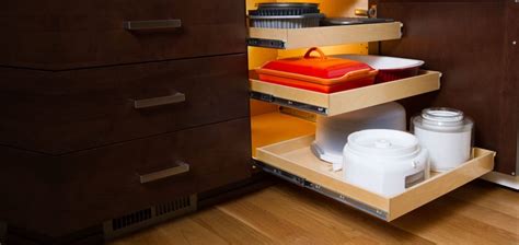 Pull Drawers for New or Existing Cabinets by ShelfGenie | ShelfGenie