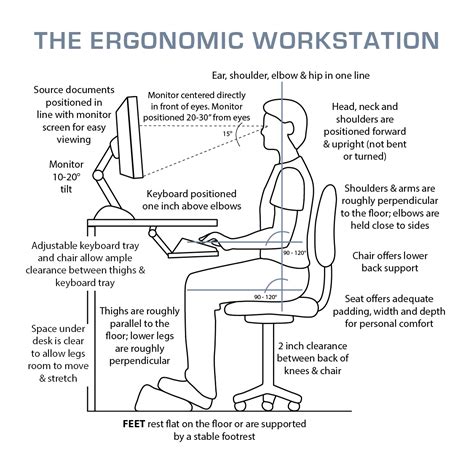 The Ergonomic Workstation & Desk Ergonomics - PTandMe