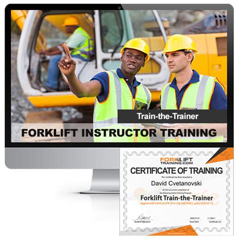 Forklift Certification Training Online - OSHA and ANSI Compliant $79.95