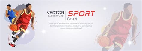 Premium Vector | Banner template for basketball background national sports day world sports ...