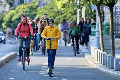 Electric Scooters Bike Lane People - Free photo on Pixabay - Pixabay