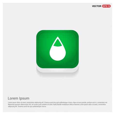 Bubble Water Drop Vector Art PNG, Water Drop Icon, Water Icons, Drop ...