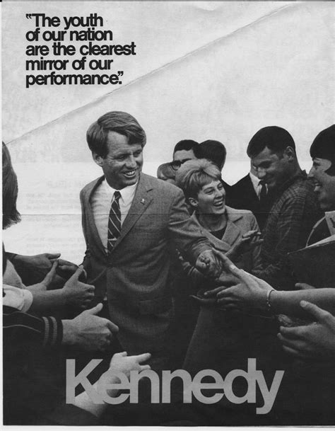 Robert Kennedy campaign poster, 1968 | Kennedy quotes, Robert kennedy ...