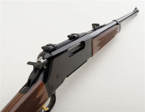 Browning Model BLR Lightweight ’81 lever action rifle, .450 Marlin cal., 20-1/2” round barrel, blue