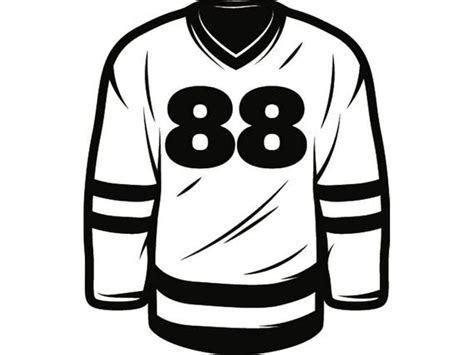 Top 50 of Hockey Jersey Clipart | eliseykysviqykeh