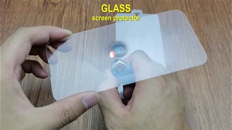 Glass Screen Protector vs Plastic Screen Protector - YouTube