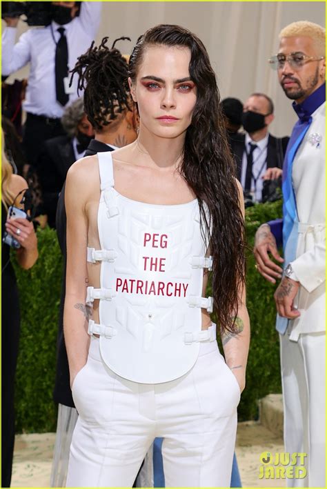 Cara Delevingne's Met Gala 2021 Look Says 'Peg the Patriarchy,' She ...